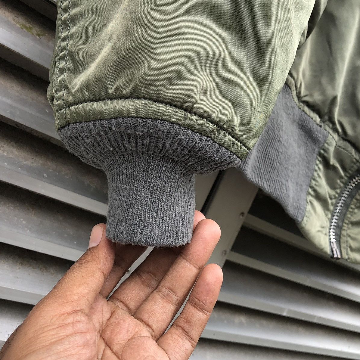Alpha Industries VTG Alpha Industries Flyer’s Intermediate Ma-1 Bomber Jacket Size US L / EU 52-54 / 3 - 13 Thumbnail