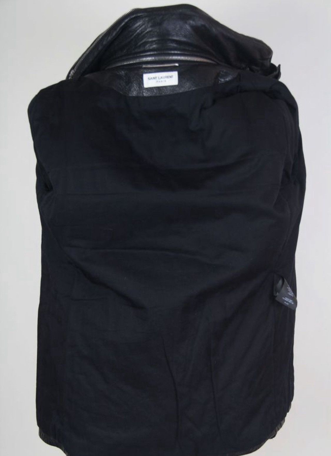 Saint Laurent Paris Saint Laurent Leather Biker All Over Pocket Detail Jacket Size US M / EU 48-50 / 2 - 4 Thumbnail