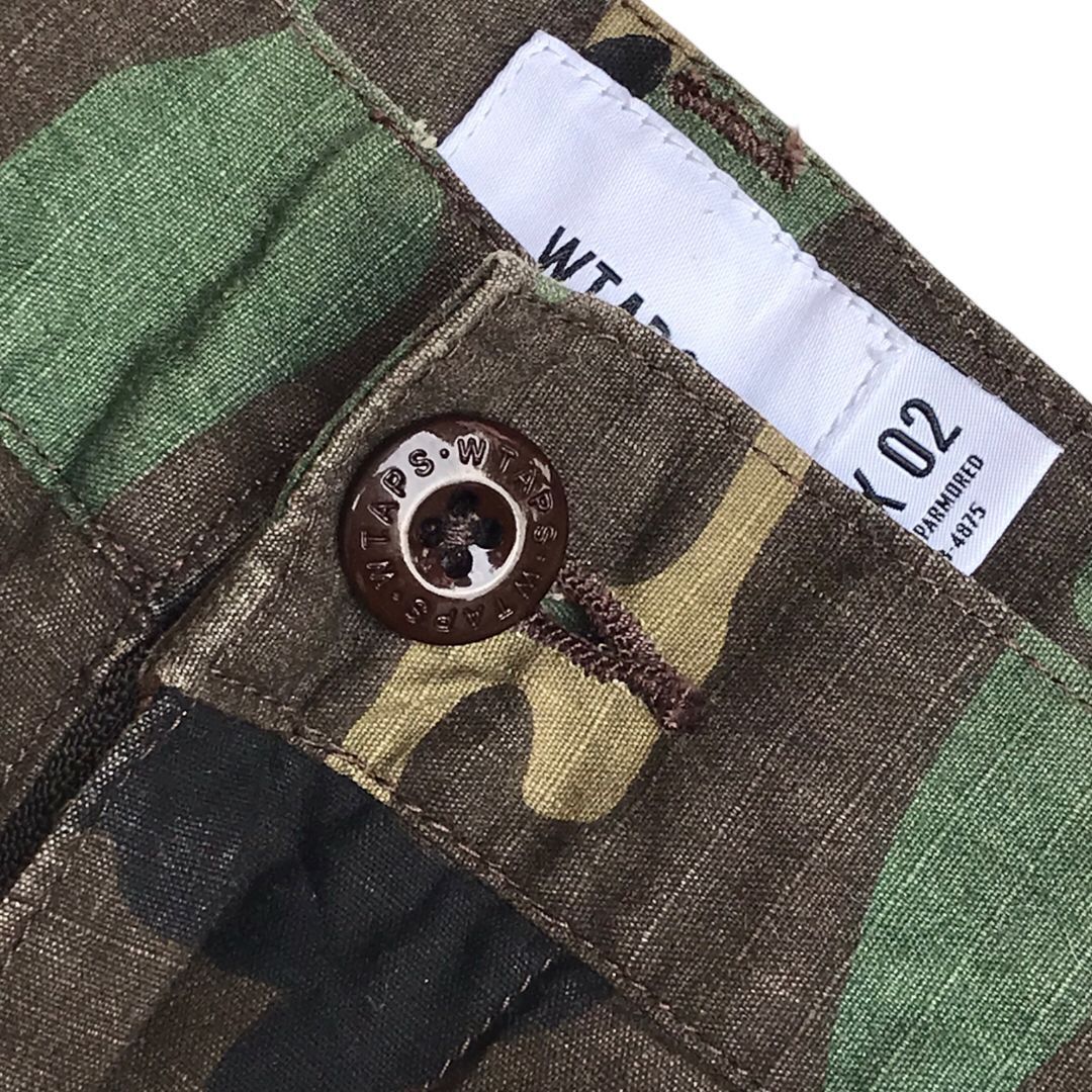 Wtaps Wtaps Woodland Camo Military Rib Pants Size US 32 / EU 48 - 4 Thumbnail