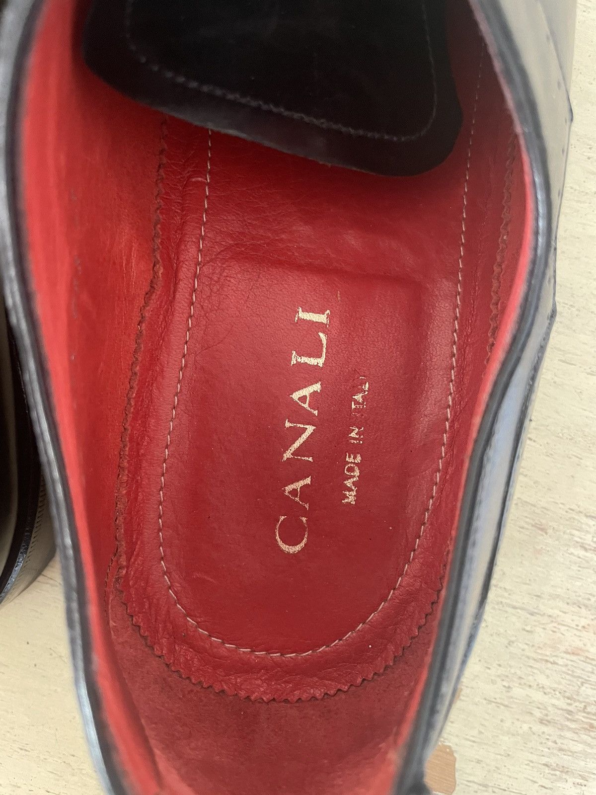 Canali Medallion Toe Derby Size US 12 / EU 45 - 5 Thumbnail