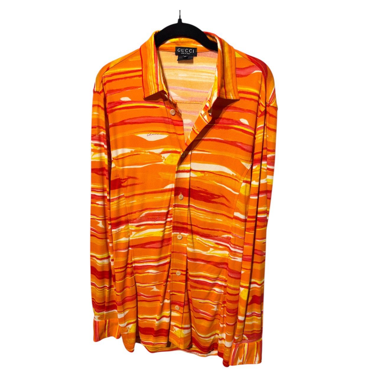 Gucci Gucci by Tom Ford SS1996 Watercolor Shirt Size US XL / EU 56 / 4 - 1 Thumbnail