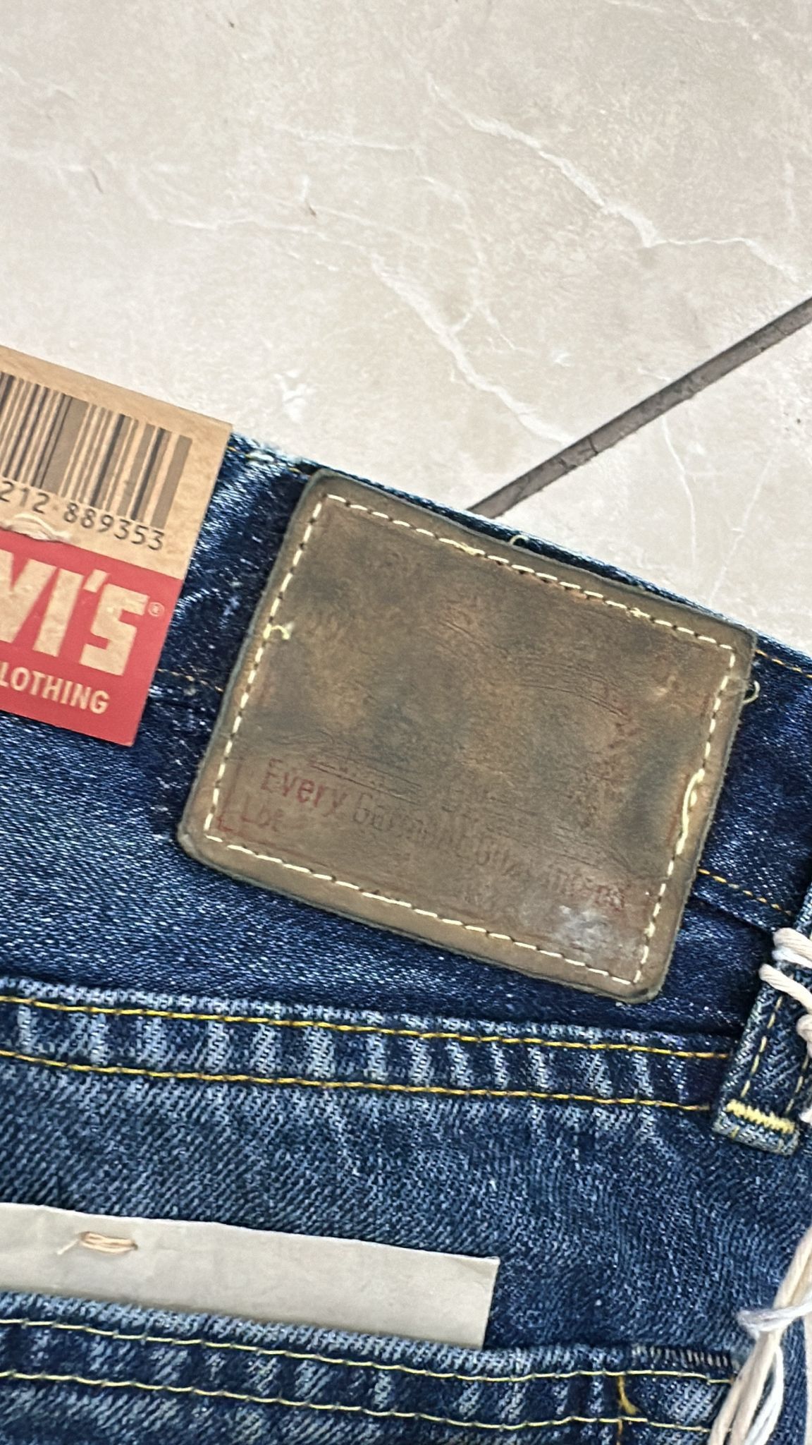 Levi's Vintage Clothing LVC Levi's Vintage Clothing 1954 501Z XX BigE Selvedge Jeans Size US 36 / EU 52 - 3 Thumbnail