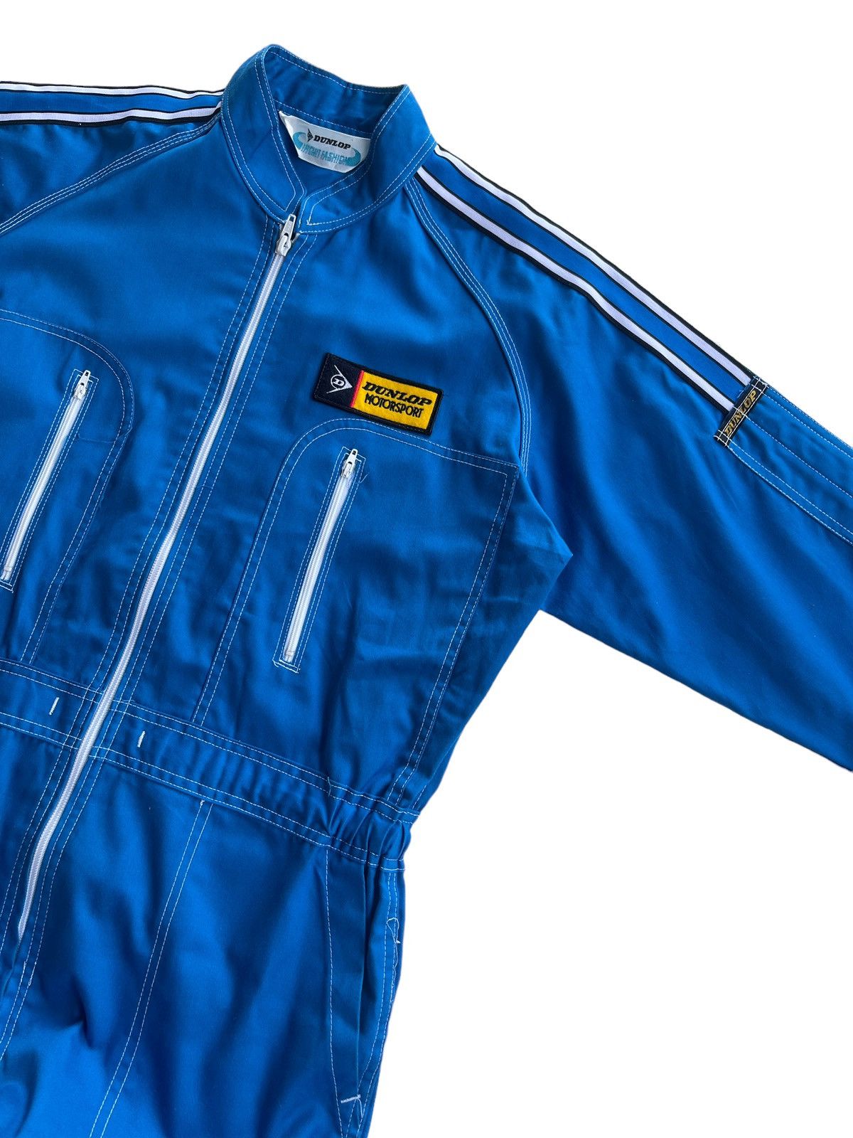 Dunlop Vintage Dunlop Motorsport Racing Tsunagi Jumpsuit Coverall Size US L / EU 52-54 / 3 - 12 Thumbnail