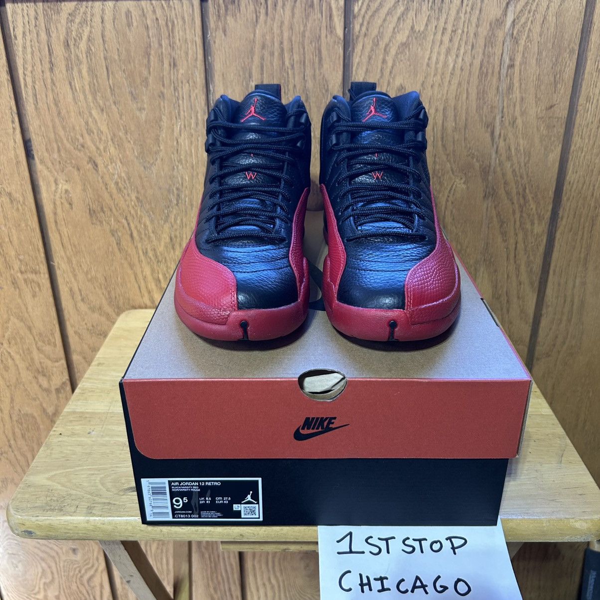 Jordan Brand Nike Air Jordan 12 Retro Flu Game 2025 Men’s 9.5 CT8013-002 Size US 9.5 / EU 42-43 - 2 Thumbnail
