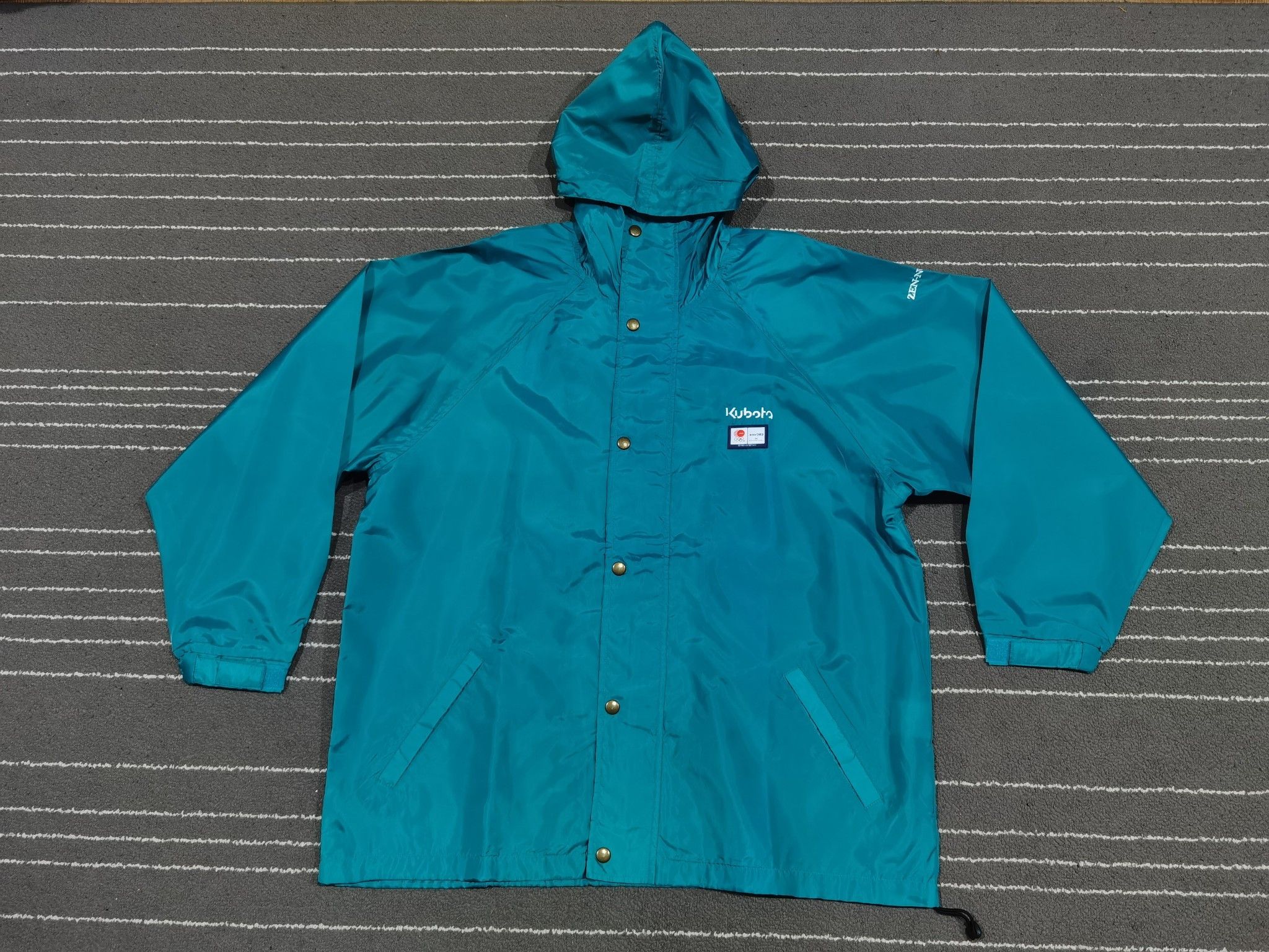 Japanese Brand Kubota 1993 japan Olympic wind breaker L 7078 Size US L / EU 52-54 / 3 - 1 Thumbnail