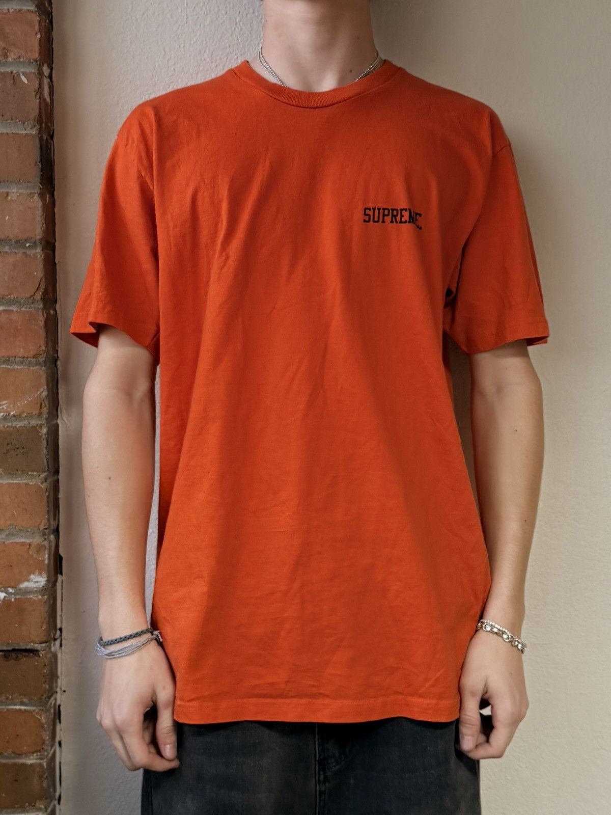 Supreme Supreme Maude orange “tomato” T-shirt fw22 | Grailed