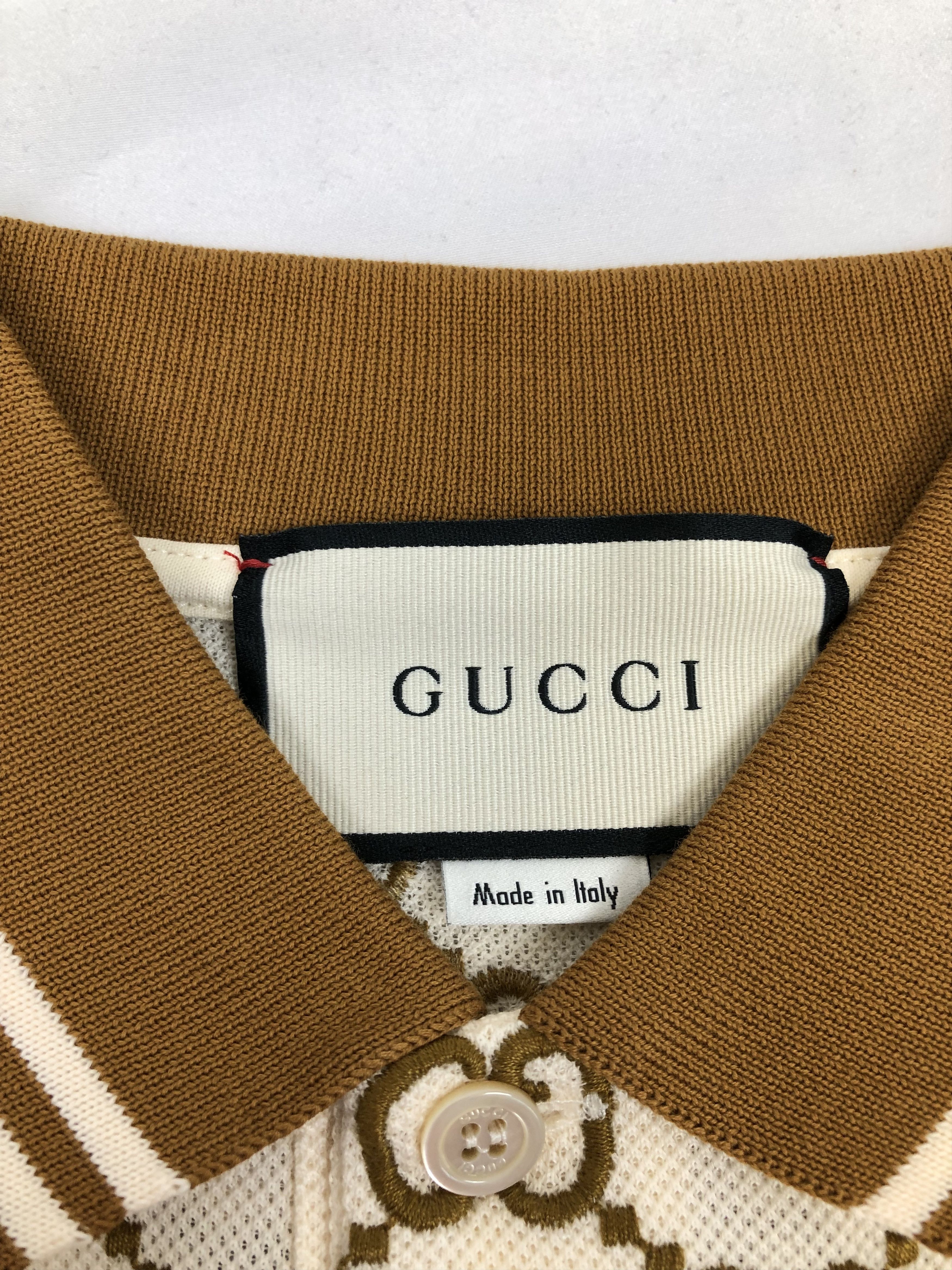 Adidas × Gucci Men's Classic Gucci Polo Size US M / EU 48-50 / 2 - 2 Thumbnail