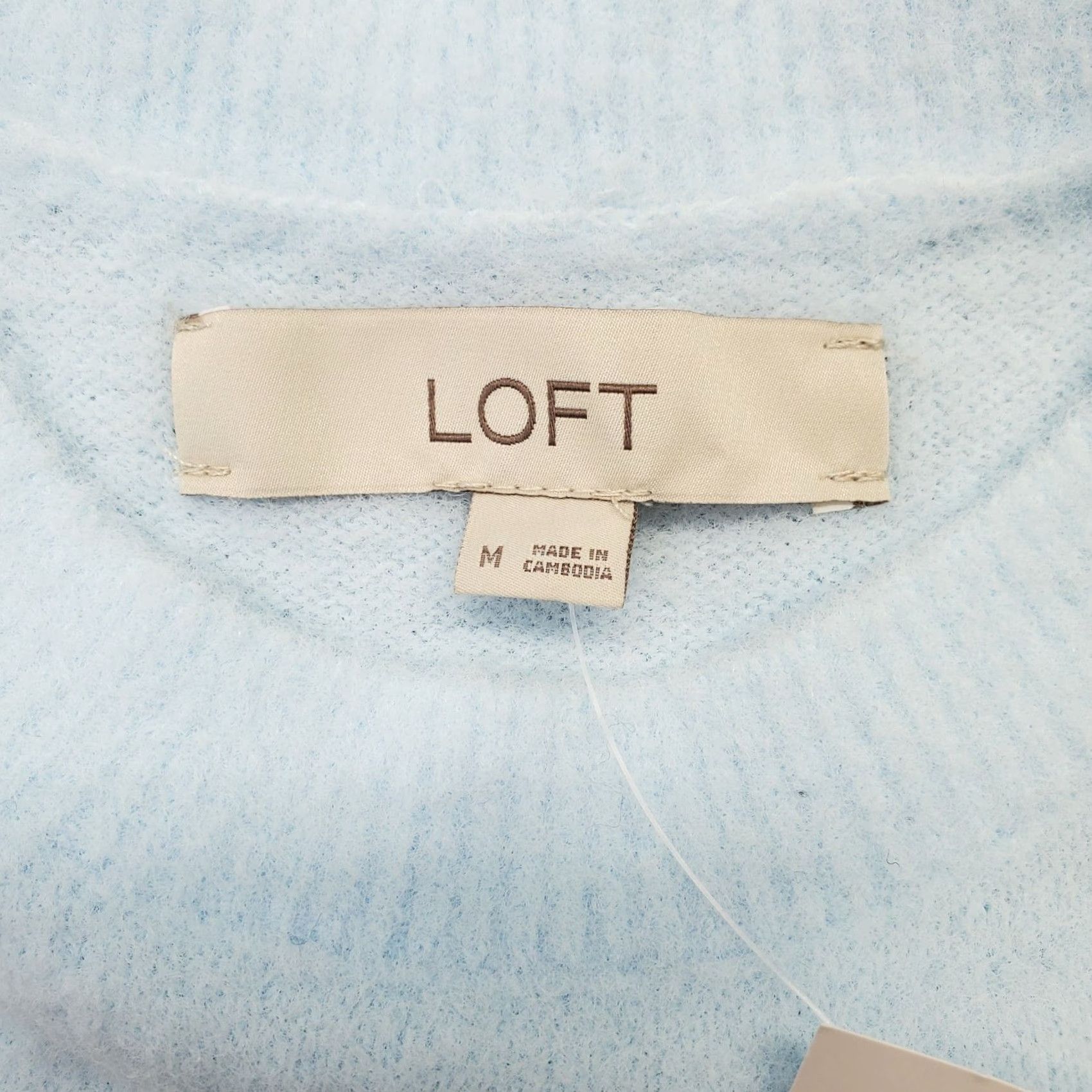 Loft LOFT Sweater Womens M Multicolor Striped Raglan Sleeve Crew Neck Pullover Size M / US 6-8 / IT 42-44 - 6 Thumbnail