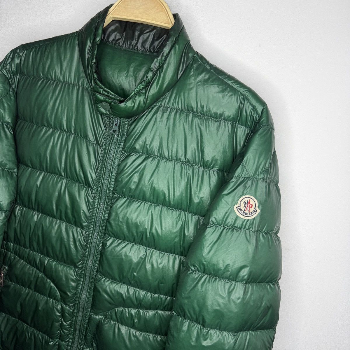Moncler Moncler Puffer Down Jacket Longue Saison Emerald Green Size US L / EU 52-54 / 3 - 4 Thumbnail