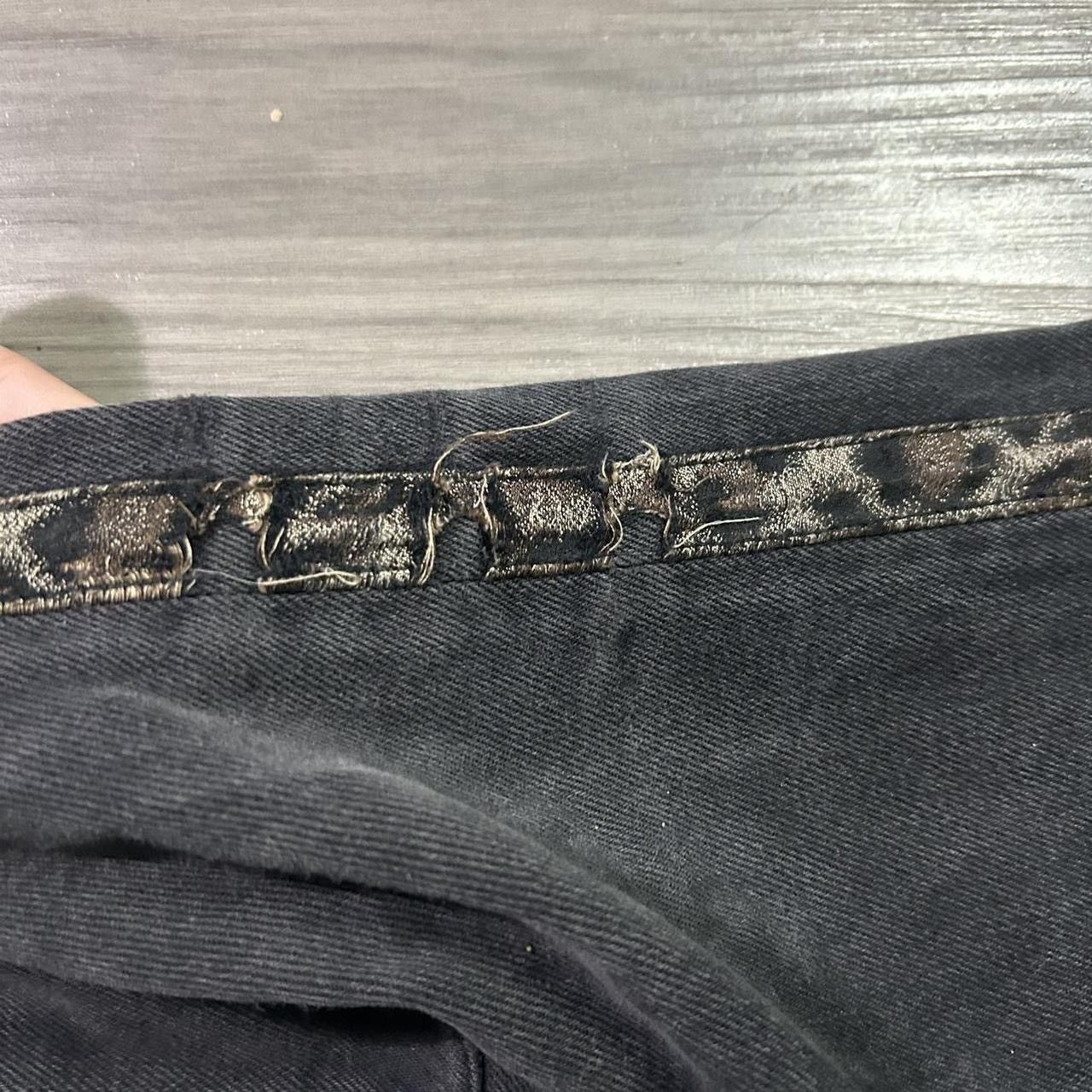 Designer × Japanese Brand × Roen Roen Rare Skull Leapord Skinny Japenese Designer Denim Size US 29 - 7 Thumbnail