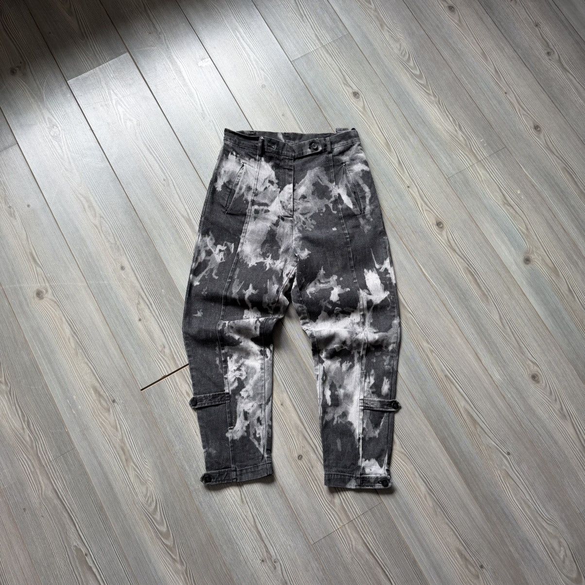 Masnada Masnada Womens Gray Tie Dye Pants Size 28" / US 6 / IT 42 - 13 Thumbnail