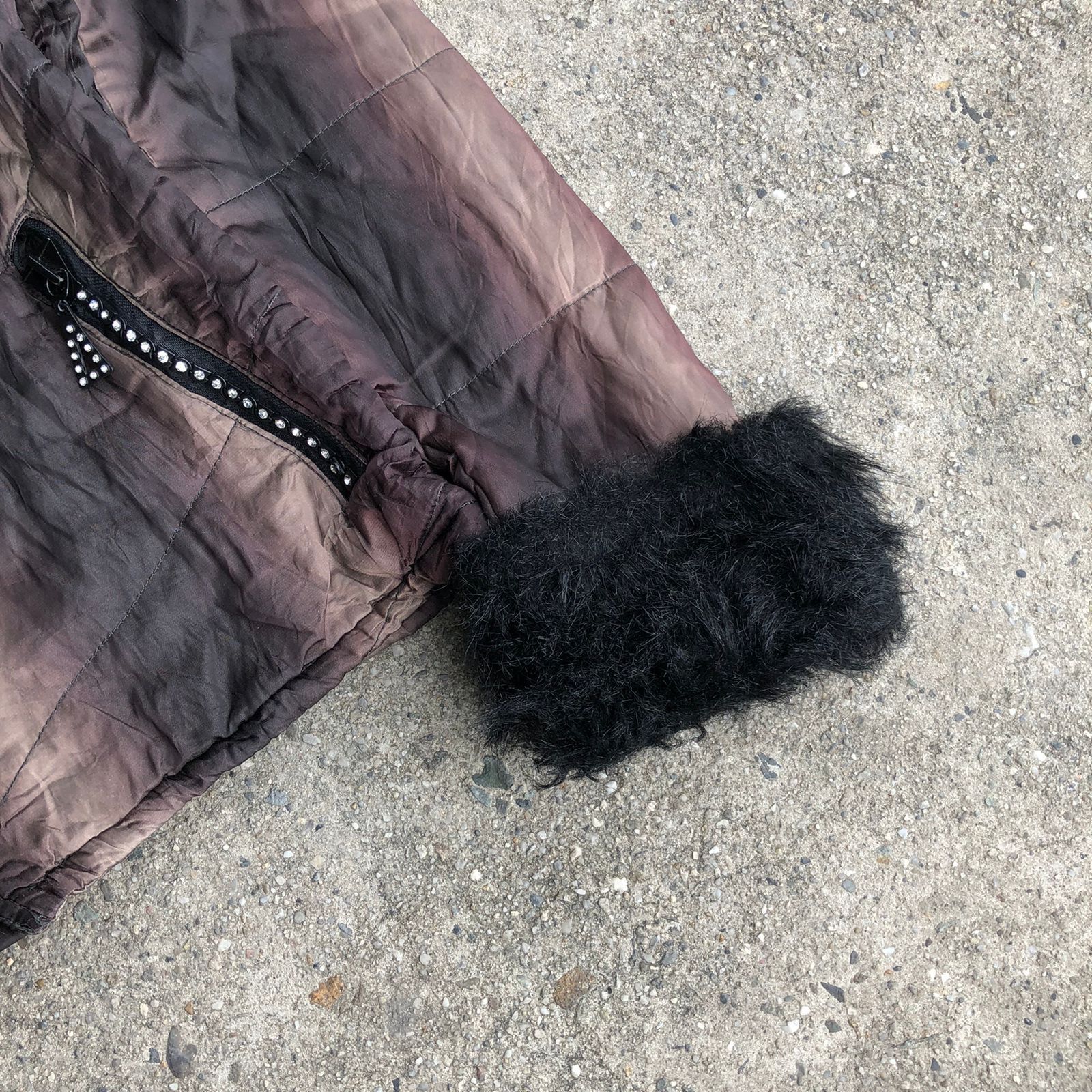 If Six Was Nine × Le Grande Bleu (L.G.B.) Punk Studed Fur Jacket Size US S / EU 44-46 / 1 - 3 Thumbnail