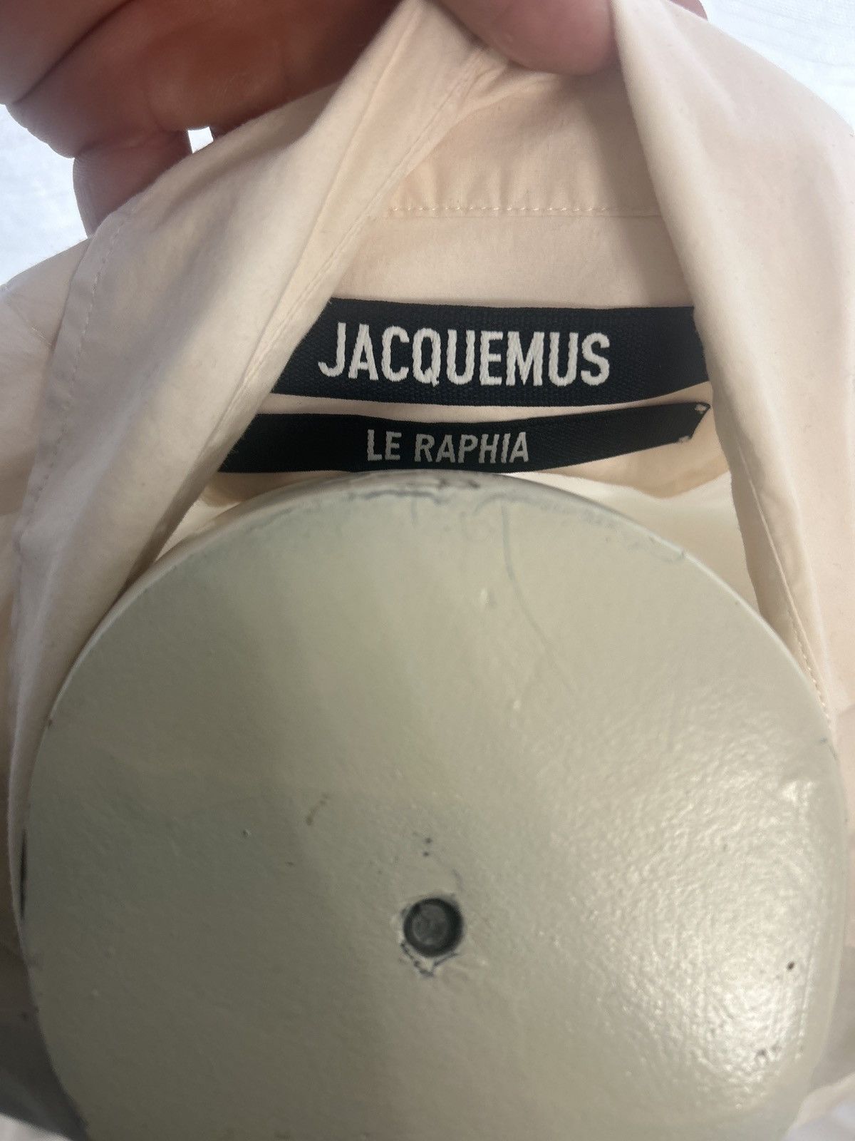 Jacquemus Jacquemus Off white button up Size US XL / EU 56 / 4 - 3 Thumbnail