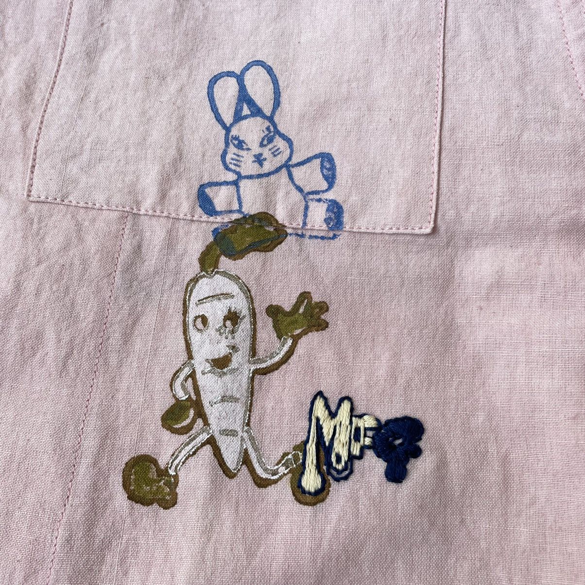 Story Mfg. ‘Greetings’ Embroidered Boxy Shirt Size US S / EU 44-46 / 1 - 6 Thumbnail