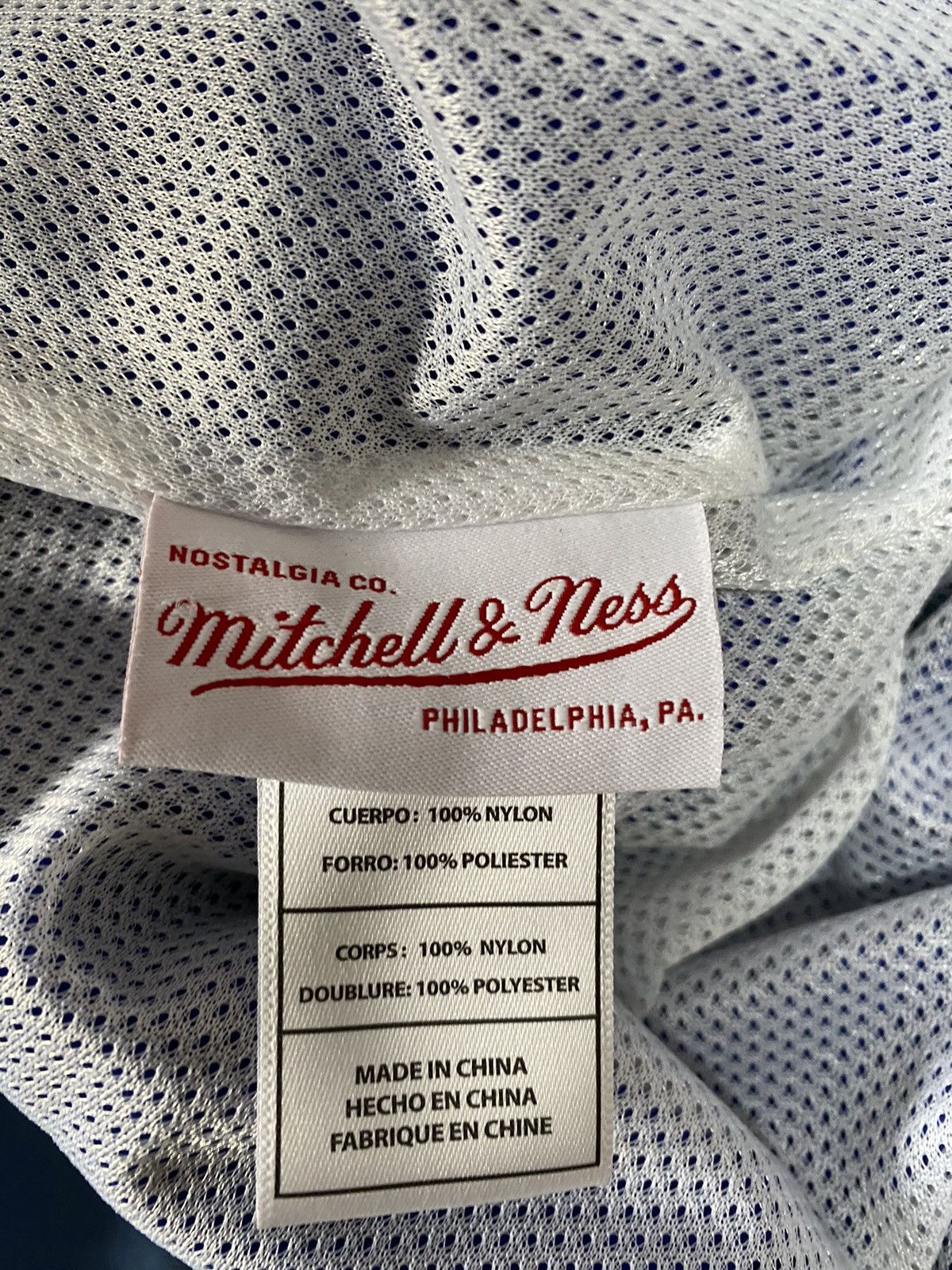 Mitchell & Ness Mitchell & Ness Warriors jacket size XL, blue yellow, used Size US XL / EU 56 / 4 - 14 Thumbnail
