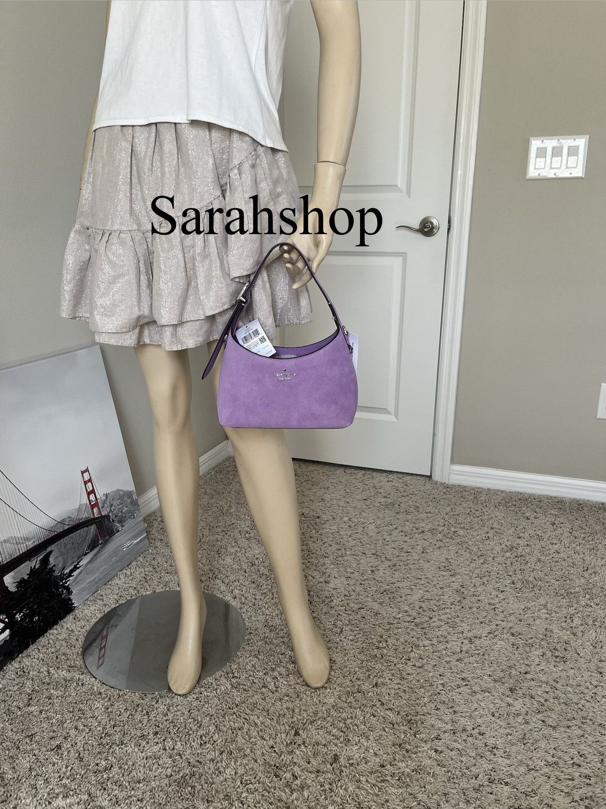 Kate Spade Kate Spade 454 Suede Mini Crossbody Size ONE SIZE - 7 Thumbnail