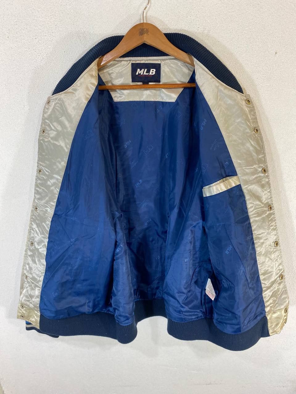 MLB vintage mlb new york yankees bomber jacket nice design Size US XXL / EU 58 / 5 - 8 Thumbnail