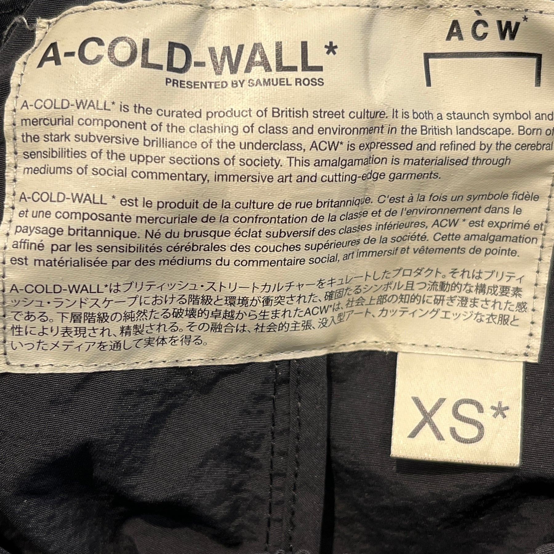 A-COLD-WALL* Logo Nylon Pants Size US 30 / EU 46 - 3 Thumbnail