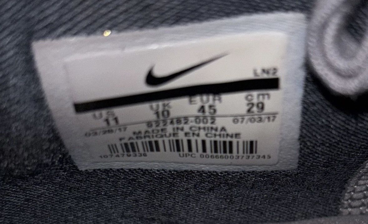 Nike Nike Kobe Bryant A.D Mid Detached Grey Size US 11 / EU 44 - 8 Thumbnail