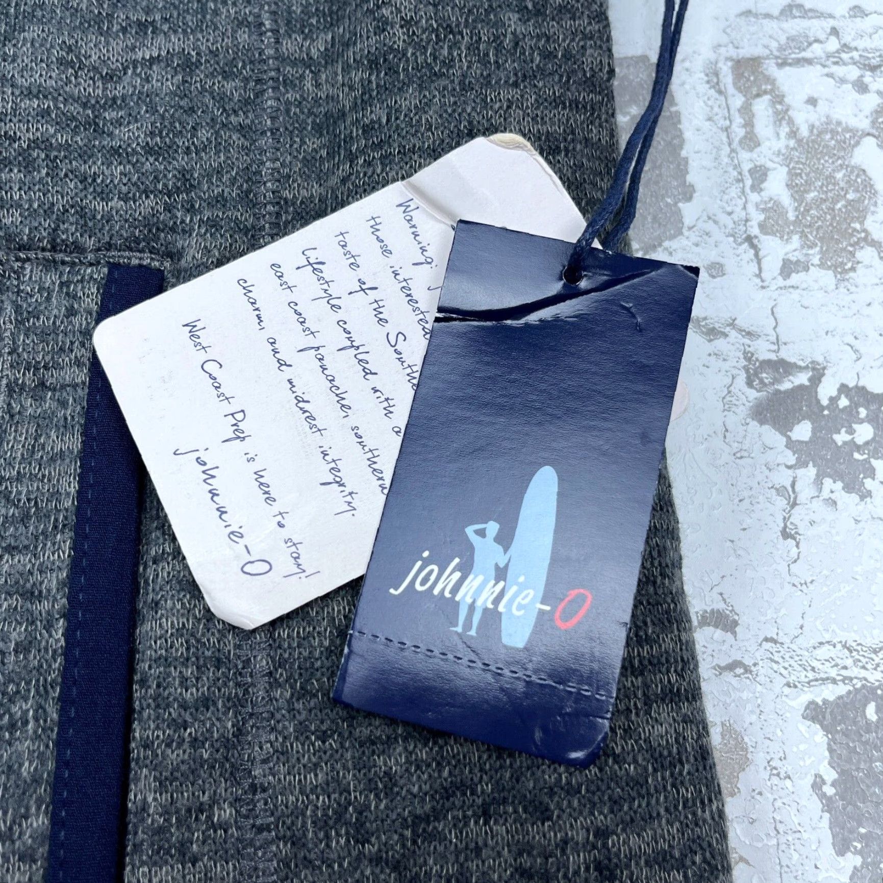 johnnie-O johnnie-O Vest Men Large Gray Heather Pavement West Coast Prep Size US L / EU 52-54 / 3 - 4 Thumbnail