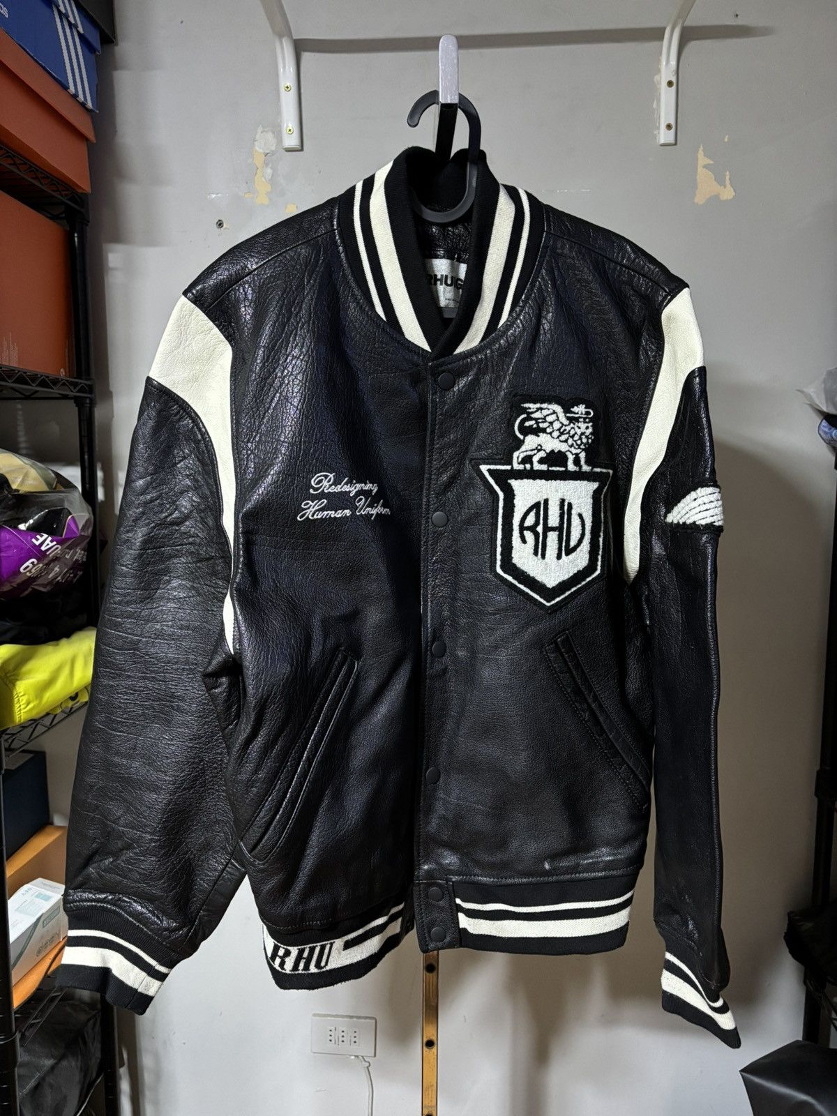 Rhude × Zara Zara x Rhuigi Varsity Jacket | M Size US M / EU 48-50 / 2 - 1 Thumbnail