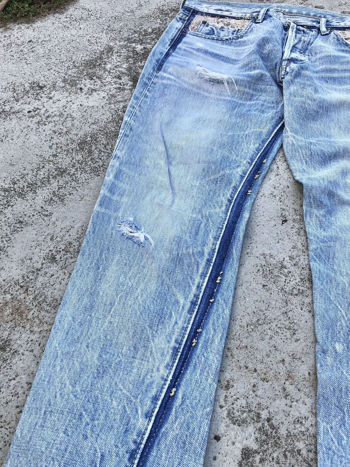 Japanese Brand RNA TRANSFORM &NEW BLUE JEANS Size US 31 - 3 Thumbnail