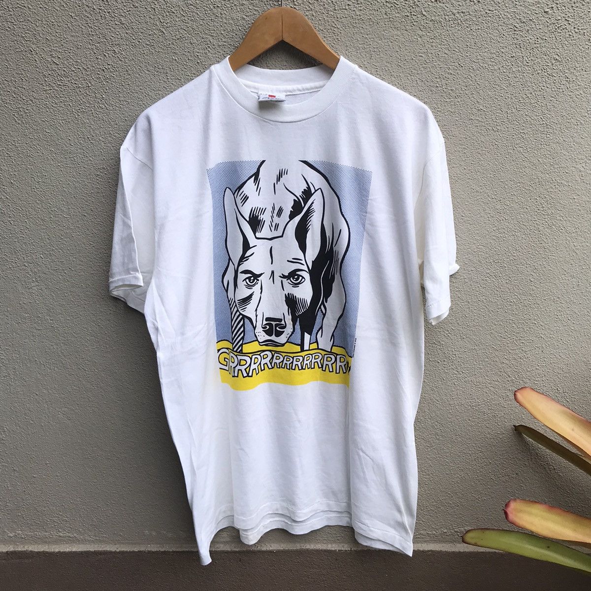 Vintage Vintage 90s ROY LICHTENSTEIN pop art tee Size US L / EU 52-54 / 3 - 1 Thumbnail