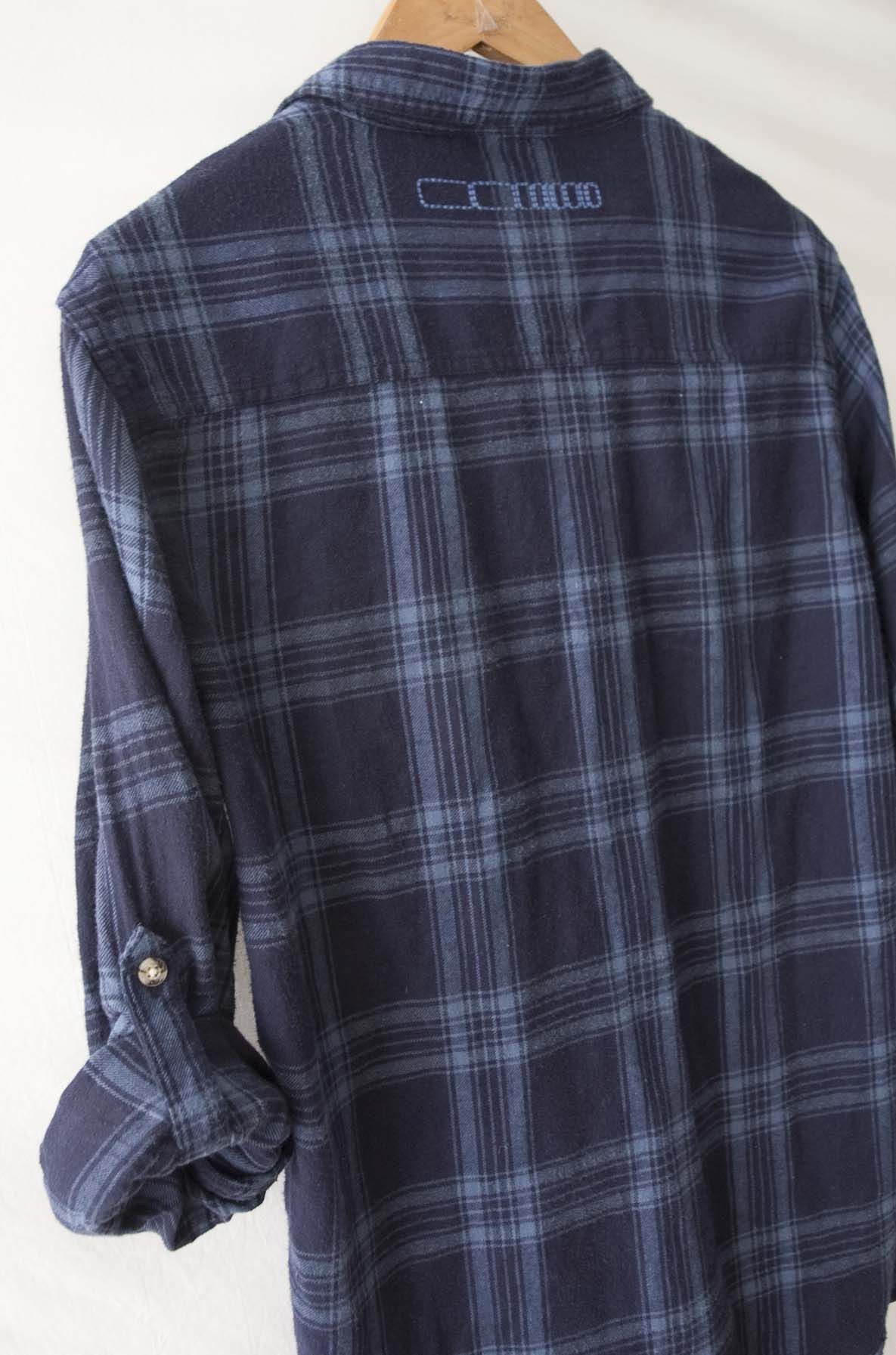 Triple 5 Soul Triple Five Soul Shirt Size S Flannel Blue Size US S / EU 44-46 / 1 - 4 Thumbnail