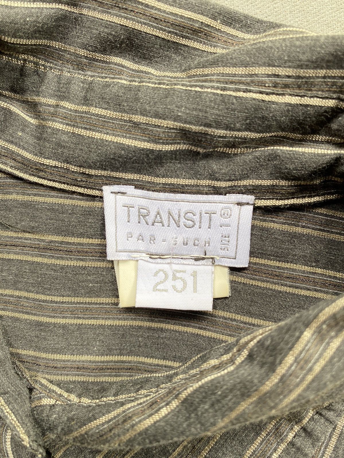 Transit Transit vintage striped long shirt Size XS / US 0-2 / IT 36-38 - 16 Thumbnail