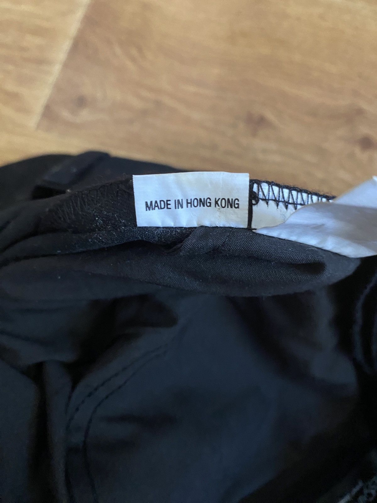 Vintage × Yves Saint Laurent Yves Saint Laurent Black Denim Pants Size US 32 / EU 48 - 6 Thumbnail