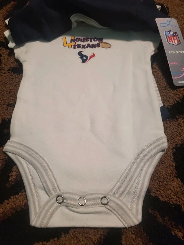 Other 3pcs Texans New Born 3M Size ONE SIZE - 2 Thumbnail