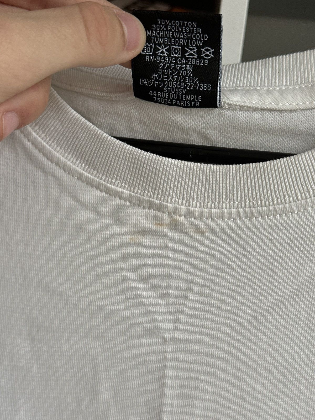 Stussy 🔥VINTAGE STUSSY BIG PAINTED LOGO T-SHIRT🔥 Size US S / EU 44-46 / 1 - 9 Thumbnail
