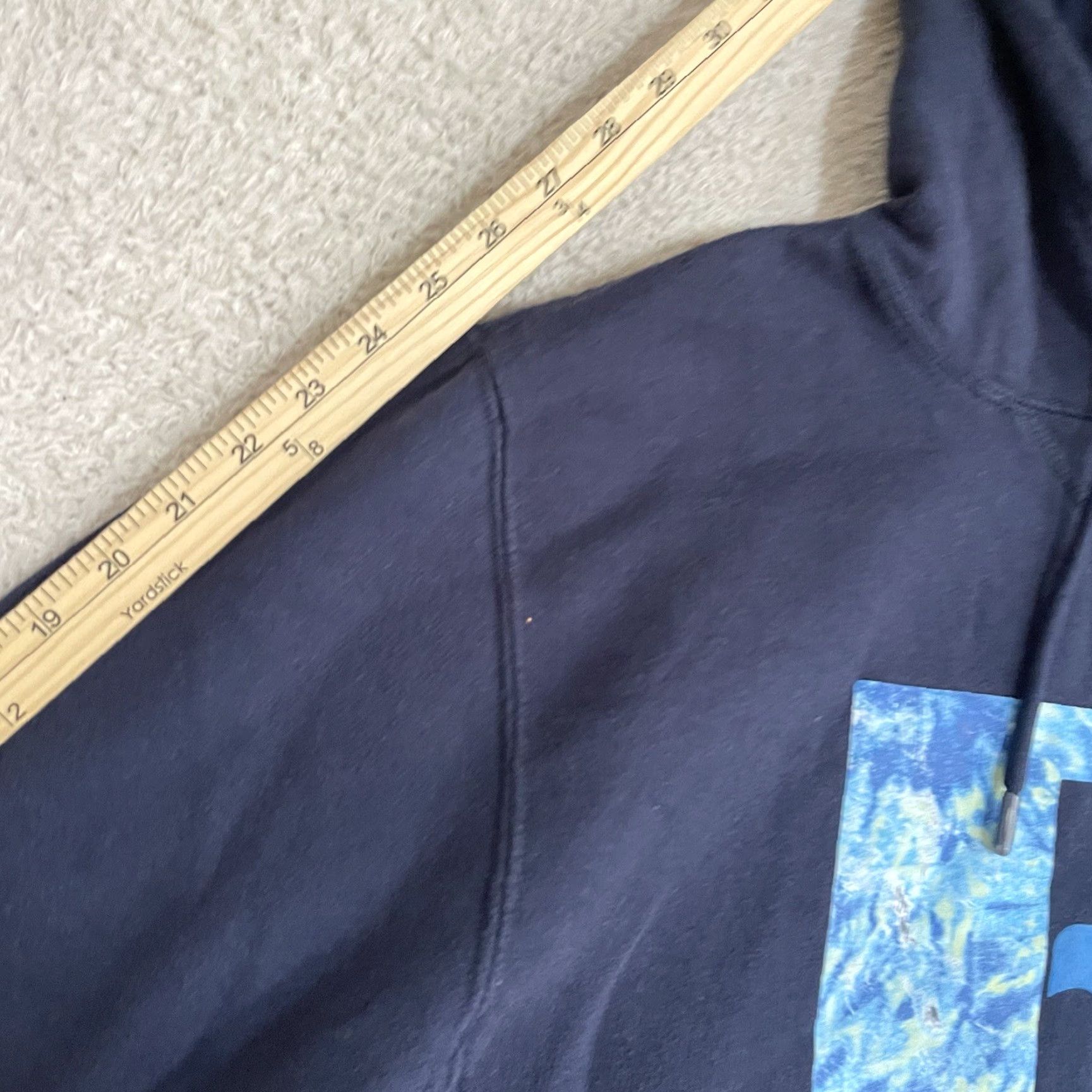 Russell Athletic VINTAGE Russell Athletic Hoodie Mens Large Blue Logo Tie Dye Y2K Pullover Sweatshirt YZY Mens Size US L / EU 52-54 / 3 - 7 Thumbnail