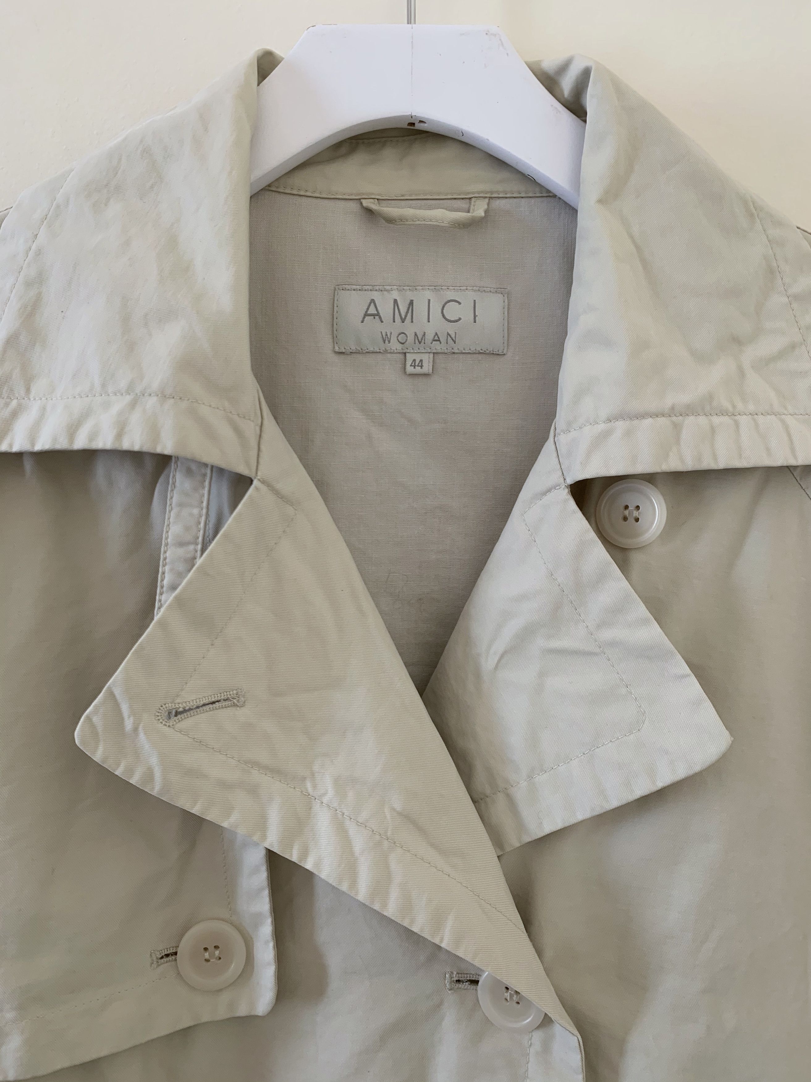 Vintage Amici Trench-Coat Size M / US 6-8 / IT 42-44 - 4 Thumbnail