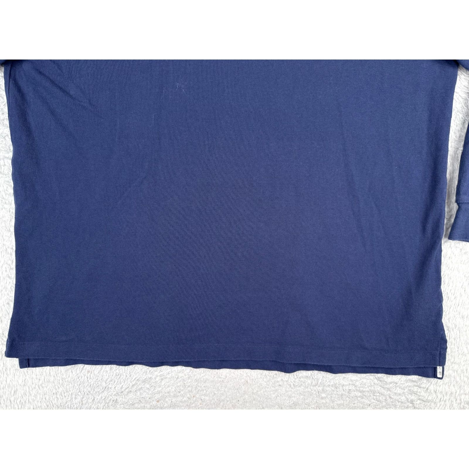 Ralph Lauren Ralph Lauren Polo Shirt Adult Big & Tall 2XL Blue Polo Shirt Jersey Cotton Long Sleeve Men 100% Cotton Polo Size US XXL / EU 58 / 5 - 5 Thumbnail