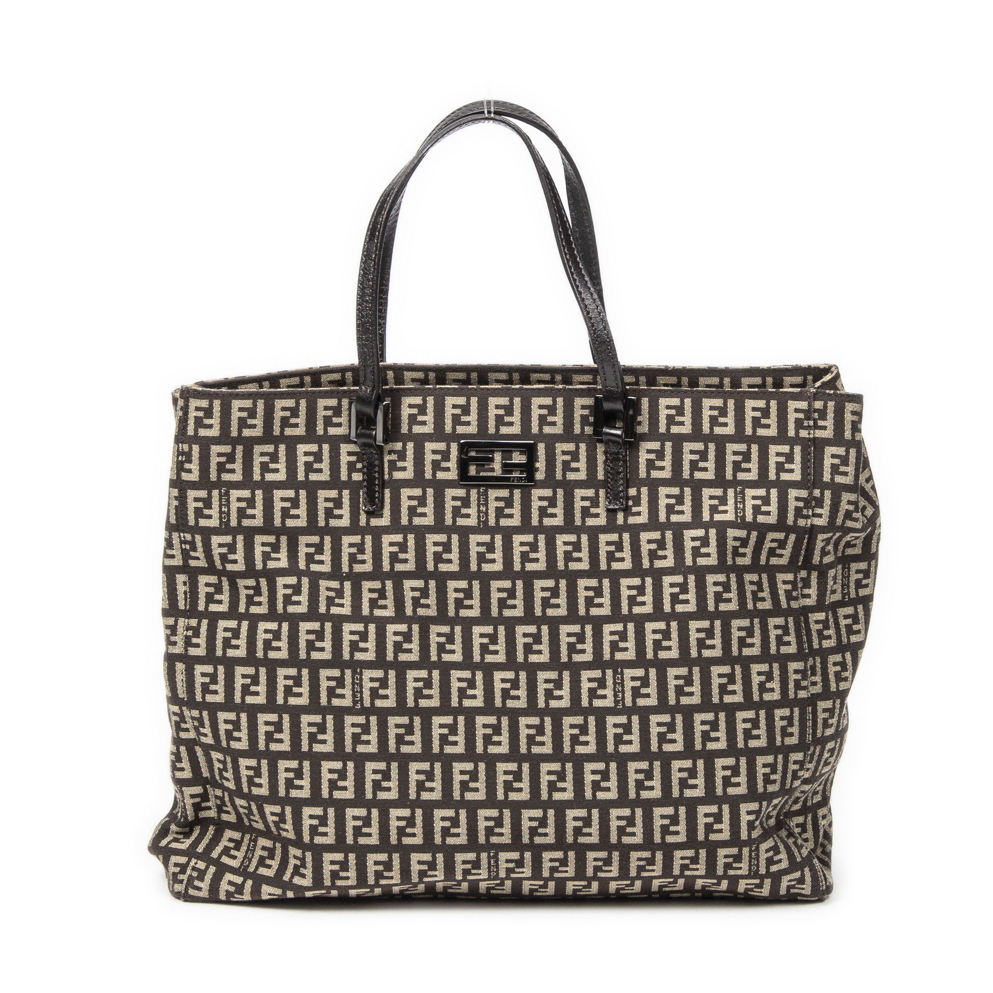 Fendi Small Square Shopping Tote Size ONE SIZE - 1 Thumbnail