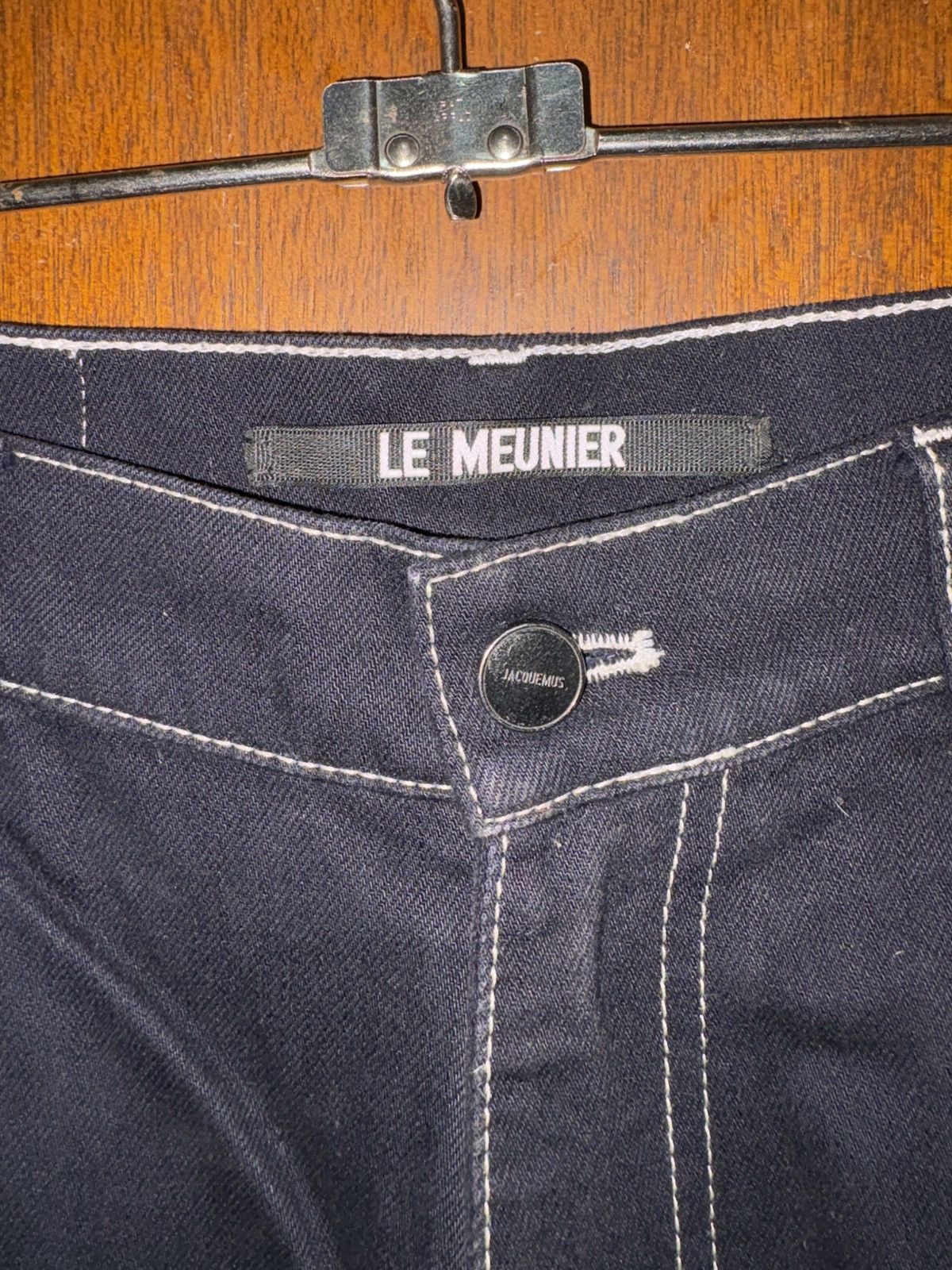 Jacquemus Jacquemus Le Meunier Two Tone Black / Navy Jeans / Pants Size US 30 / EU 46 - 4 Thumbnail