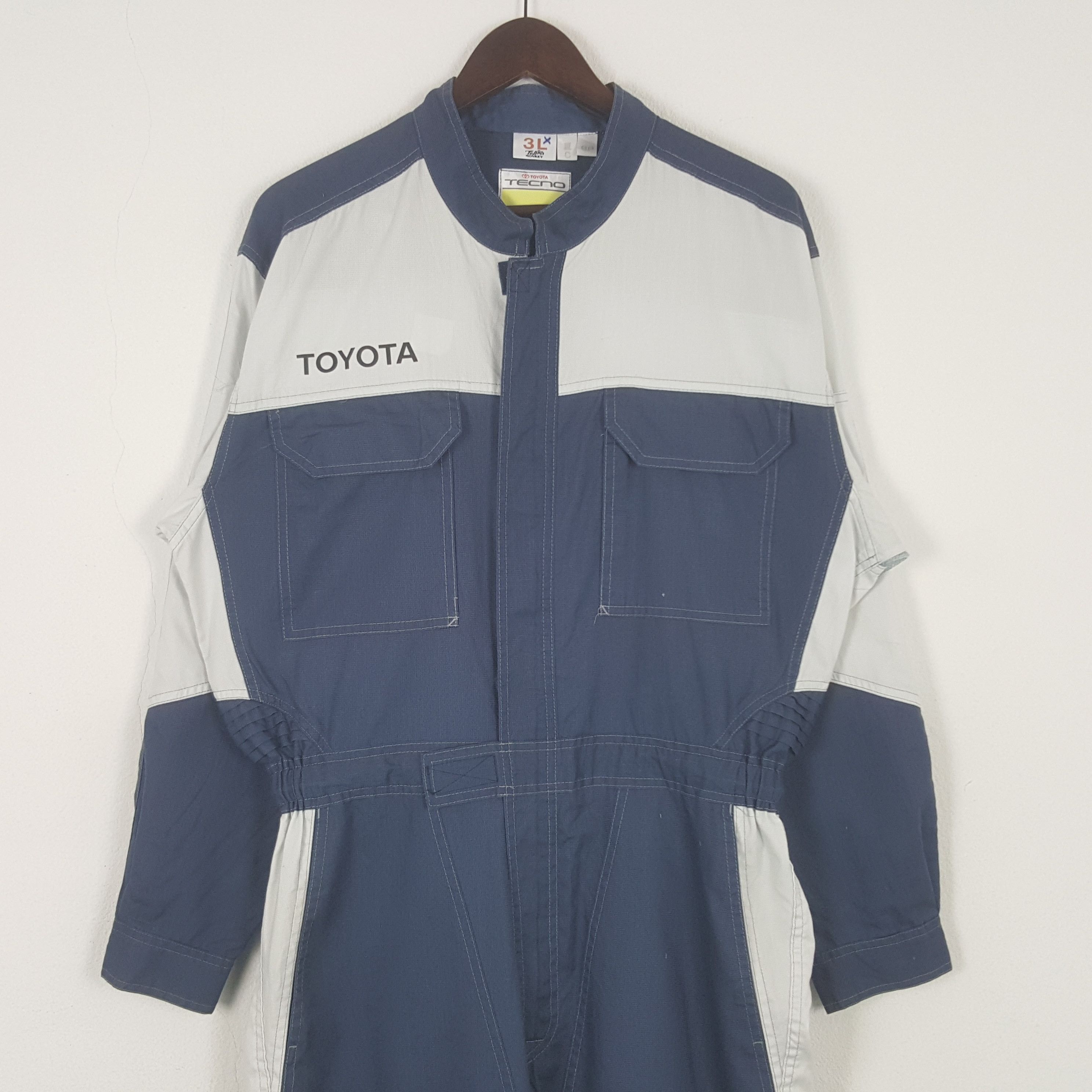 Sports Specialties Vintage Toyota Tecno Racing Coverall Jumpsuit Jacket Size US L / EU 52-54 / 3 - 5 Thumbnail