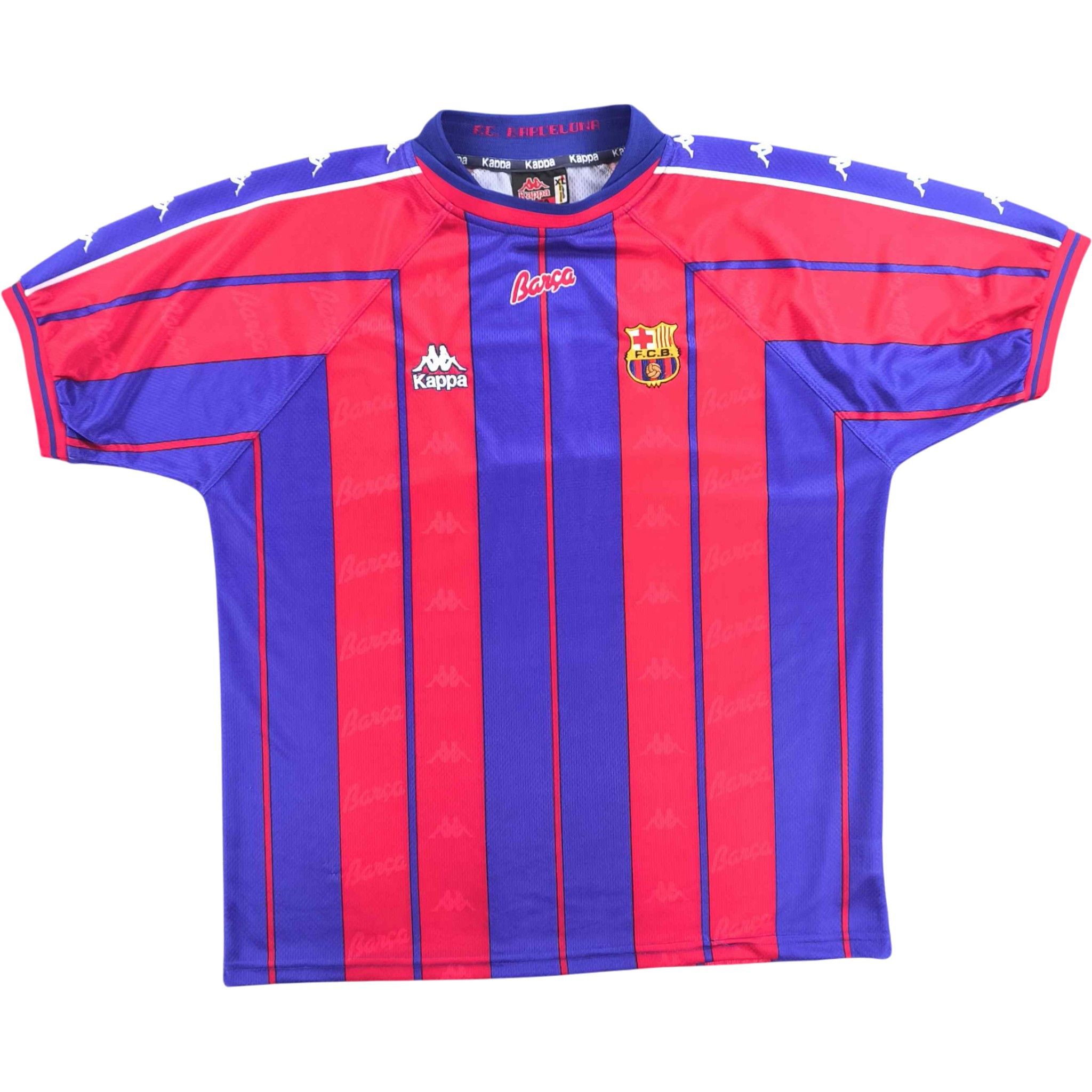 Kappa FC Barcelona 1997-98 Kappa home football jersey size XL Size US XL / EU 56 / 4 - 1 Thumbnail