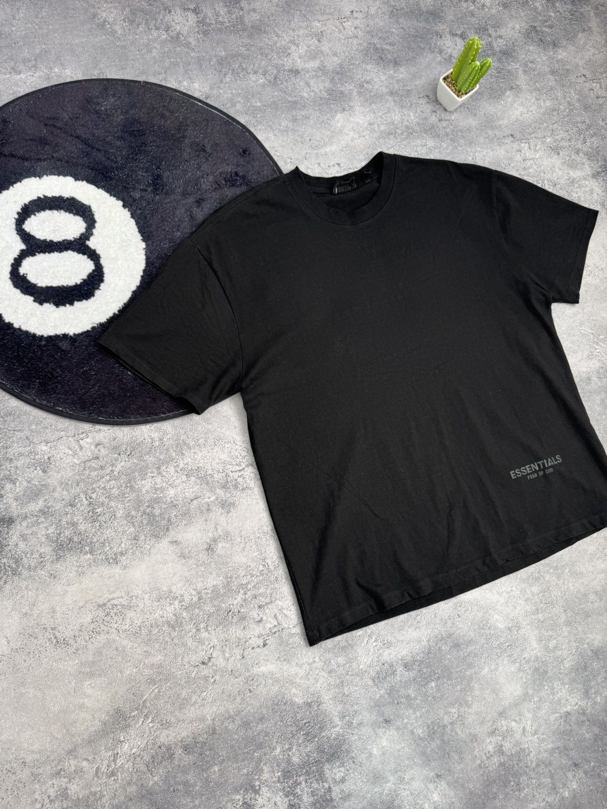 Essentials Fear of God Essentials Big Logo Reflective Oversized T shirt Size US L / EU 52-54 / 3 - 2 Thumbnail