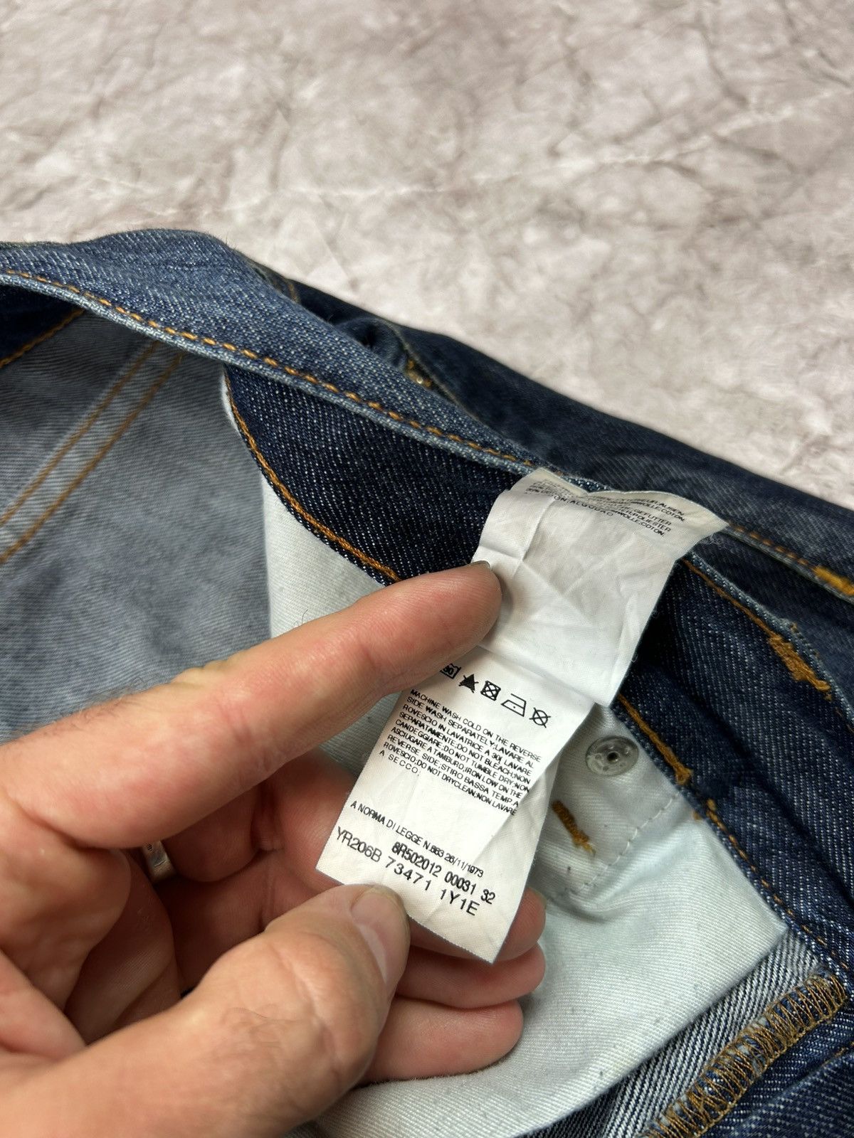 John Galliano John Galliano Vintage Denim Jeans Size 36 Size US 36 / EU 52 - 7 Thumbnail