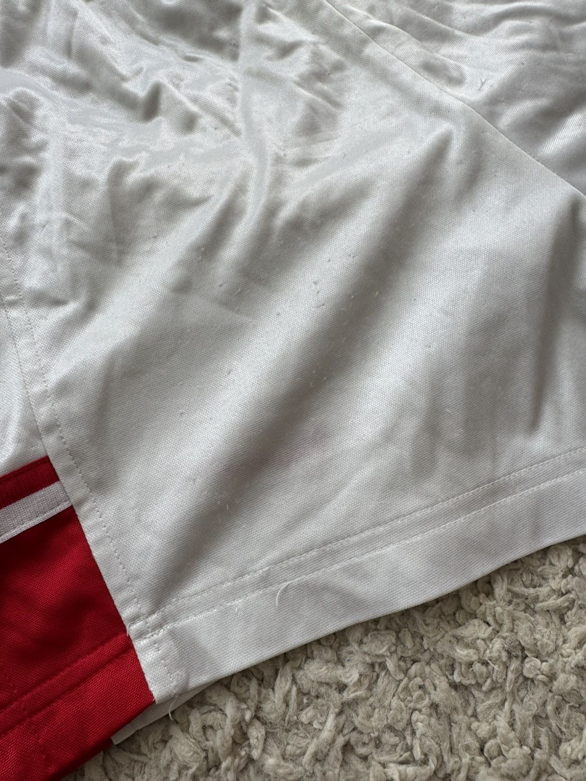 Nike Vintage Arsenal 1995-1996 Home Soccer Shorts Nike Kit Shirt Size US 32 / EU 48 - 10 Thumbnail