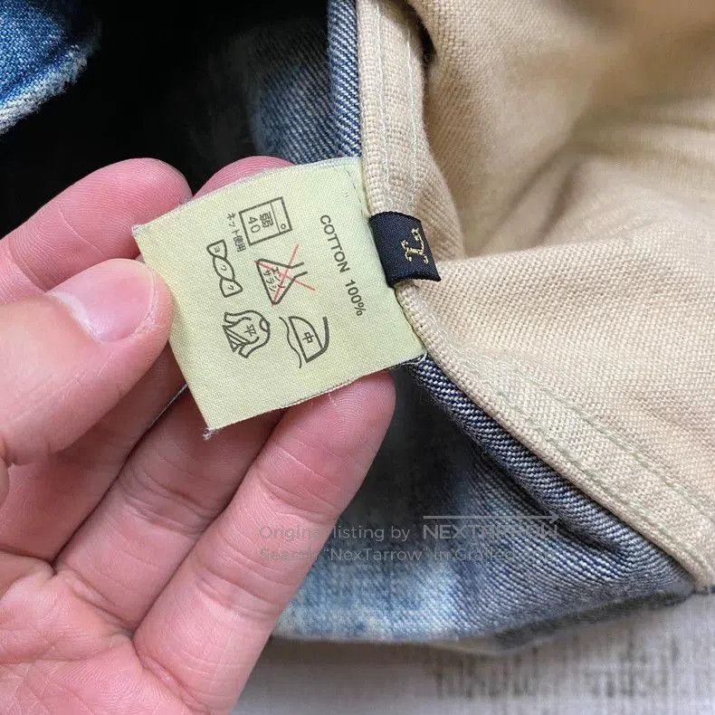Kapital KAPITAL KOUNTRY Hirata Kazuhiro Nissan washed denim jacket Size US L / EU 52-54 / 3 - 6 Thumbnail