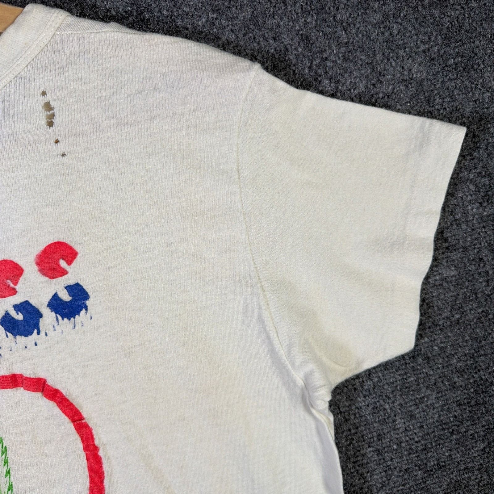 Hanes True Vintage Hanes Shirt Mens Medium White 60s Weed Nature Size US M / EU 48-50 / 2 - 5 Thumbnail
