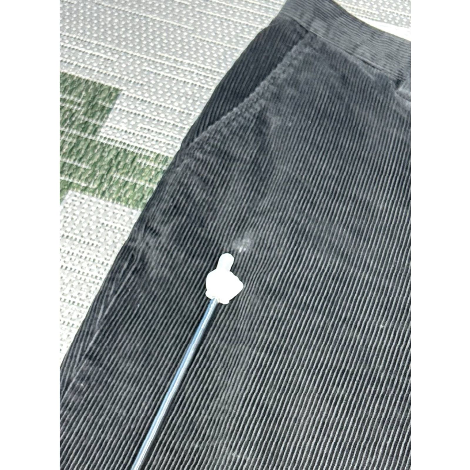 Vintage L.L.Bean Pants Mens 36 Dark Gray Cotton Corduroy Classic Fit 36x33 Dark Gray Corduroy Casual Pants Mens Regular Waist 36 Vintage Size US 36 / EU 52 - 3 Thumbnail
