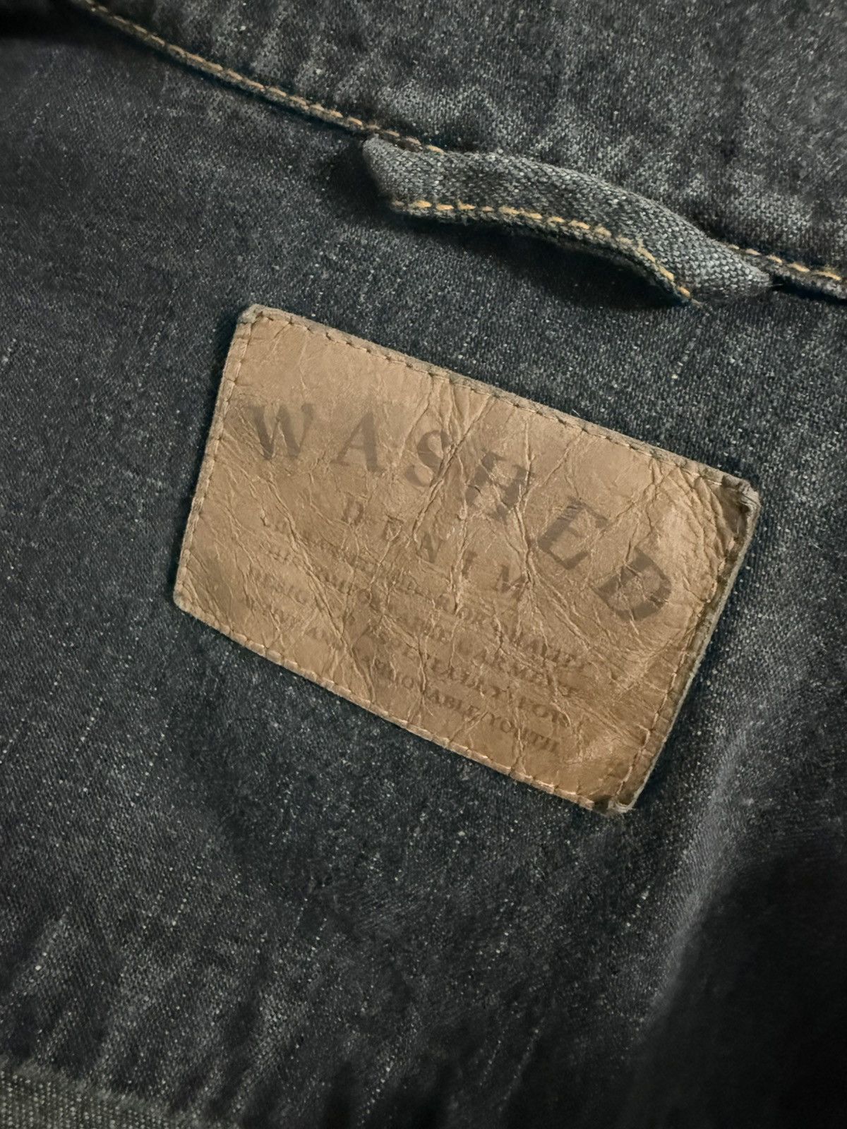 Issey Miyake Issey miyake chore denim washed jacket Size US L / EU 52-54 / 3 - 8 Thumbnail