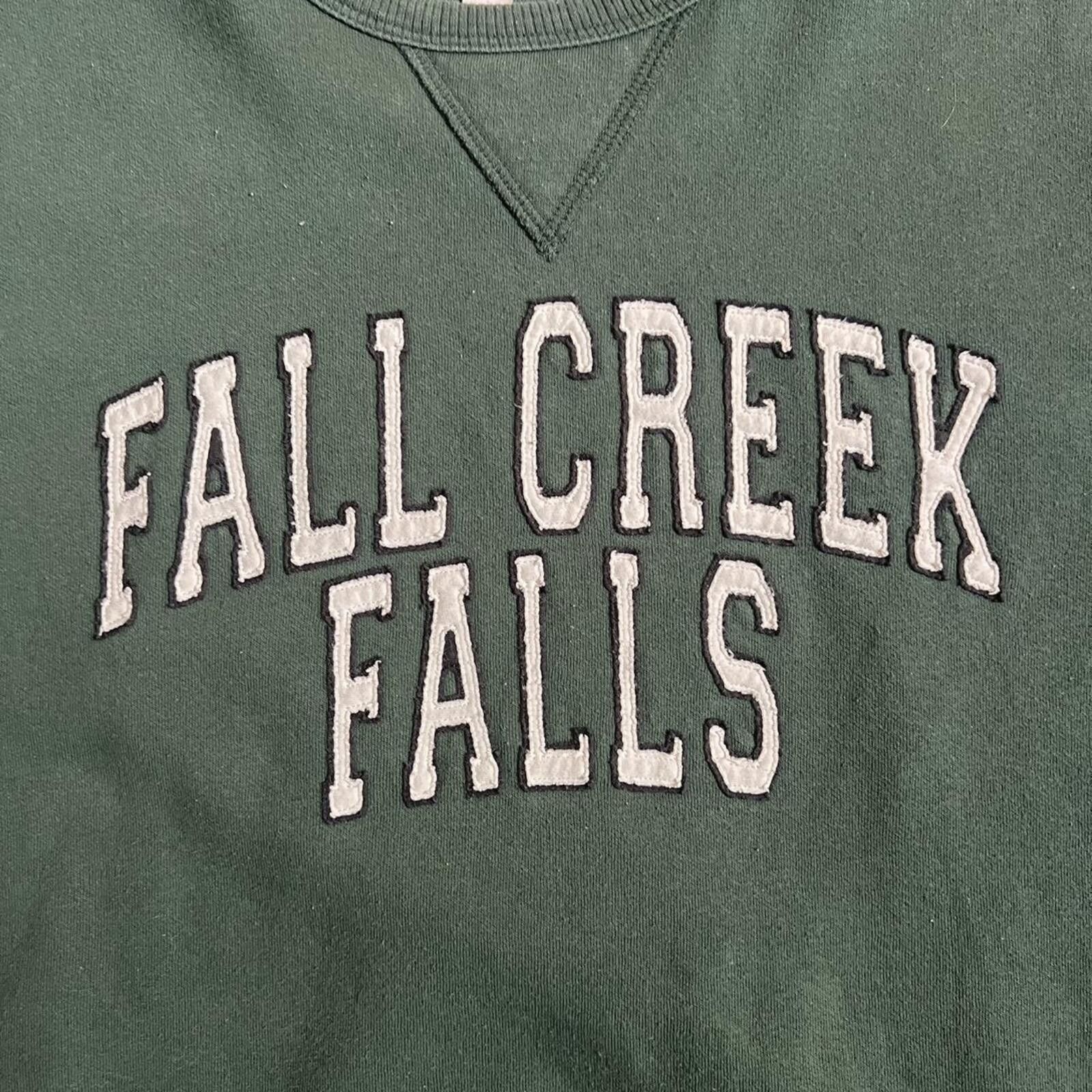 Other League Fall Creek Falls green Crewneck Sweatshirt Size US M / EU 48-50 / 2 - 2 Thumbnail