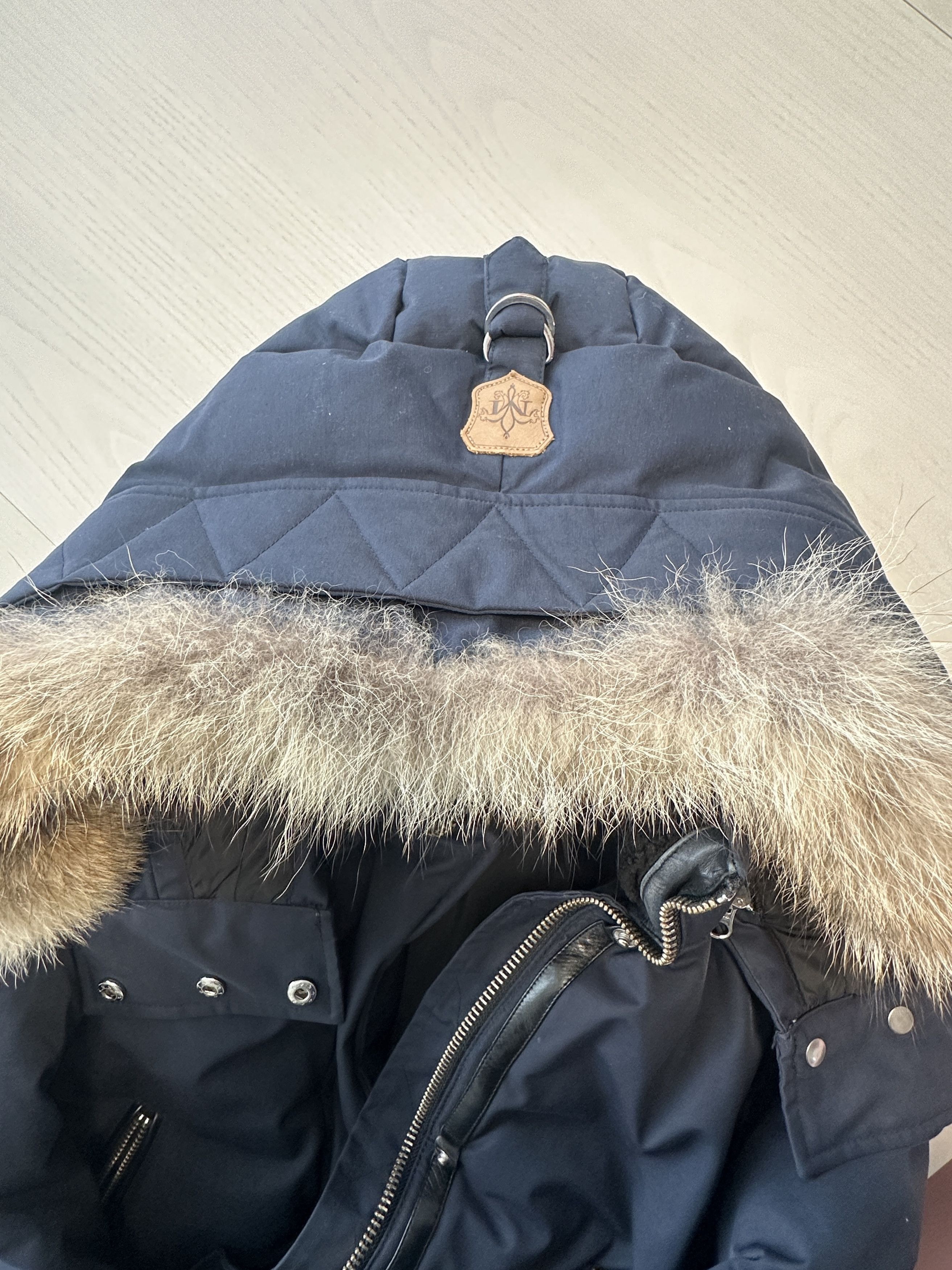 Mackage MACKAGE JULIANN PUFFER DOWN COAT JACKET NAVY XS Size XS / US 0-2 / IT 36-38 - 4 Thumbnail