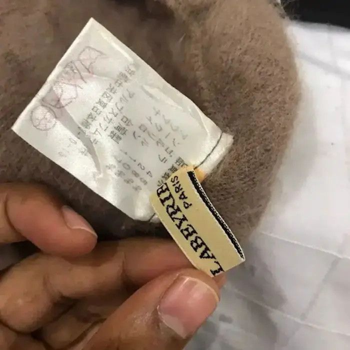Japanese Brand × Vintage Maxime Labeyrie Paris Fleece Beanie Hat Size ONE SIZE - 7 Thumbnail