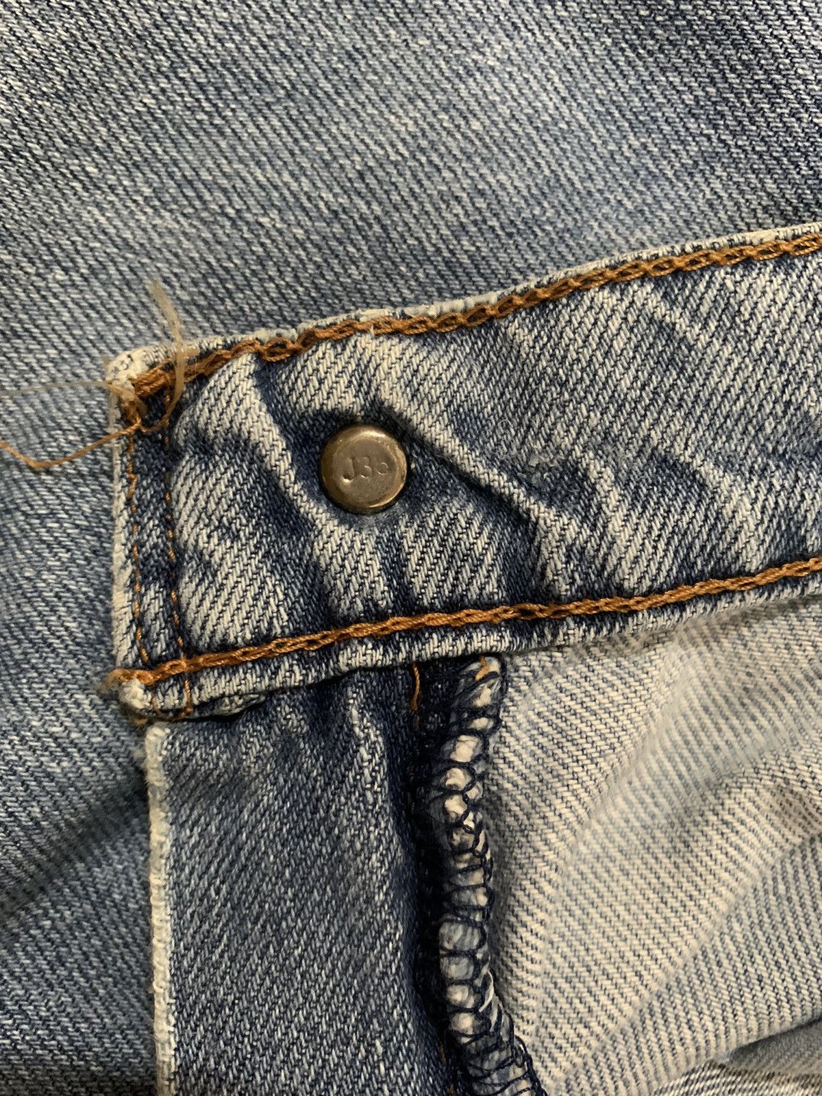 Levi's Vintage 90s Levis 529 White Tab Blue Washed Baggy Jeans Size US 32 / EU 48 - 5 Thumbnail